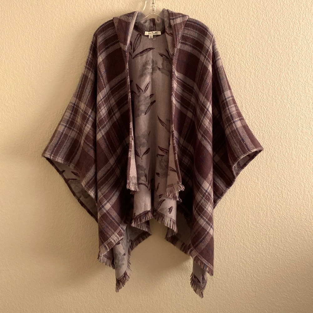 Soft Hooded Poncho